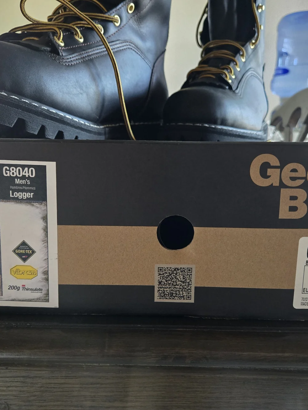 Georgia Boot G8040 Logger Boots 10W | Gore-Tex | Vibram | 200g Thinsulate | Like